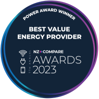 NZ Compare Award - Best Value Energy Provider